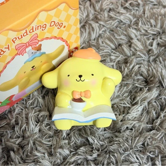 Sanrio Pompompurin Candy Pudding Dog Opened Blind Box Toy Figures - Picture 9 of 12